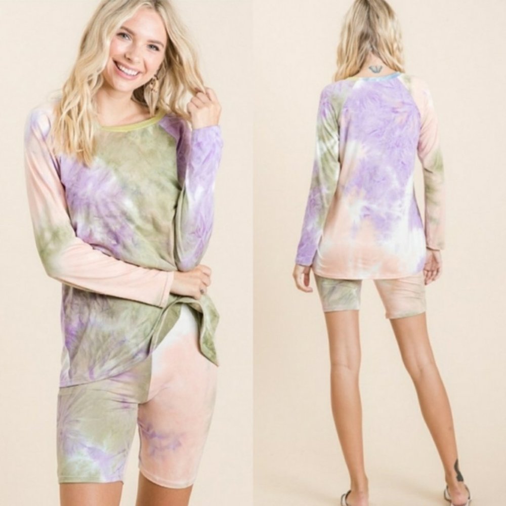 Tie Dye Super Soft Lounge Set